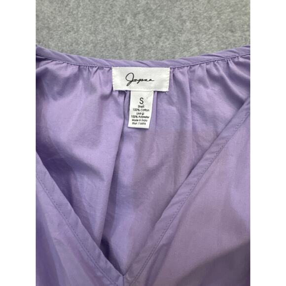 Japna Lavender Puff Sleeve Mini Dress – Size S - Picture 3 of 6